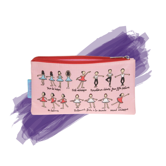 eDance pink pencils case