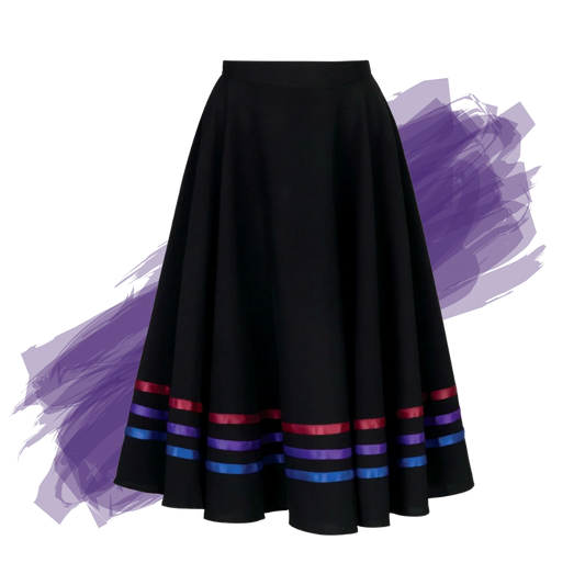 Character Skirt - Bright Ribbons