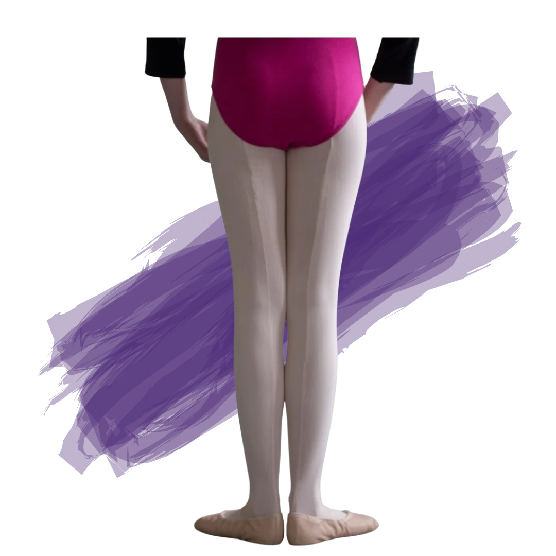 Seamed Footed Tights - (Freed)