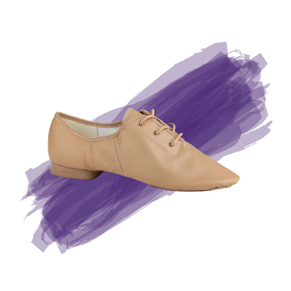 Split Sole Jazz Shoes - Tan