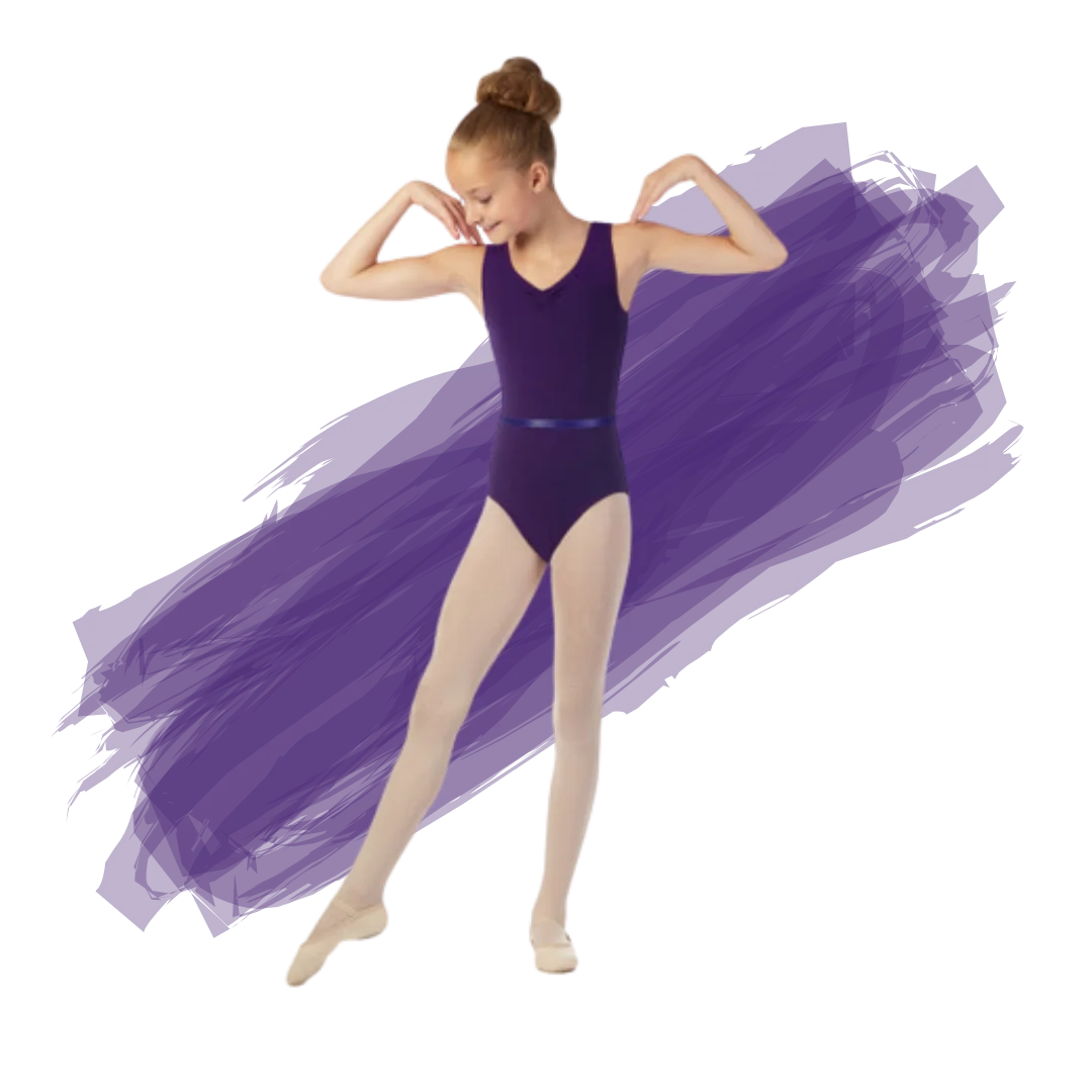 Tank Sleeves Leotard - Kids and Teens (Freed)